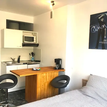 Appartamento Center Terrace Ac Wifi 200 M From Sea Behind Martinez Cannes